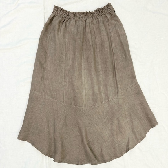 Elissia Europe Linen Skirt Made in Italy - Picture 4 of 10